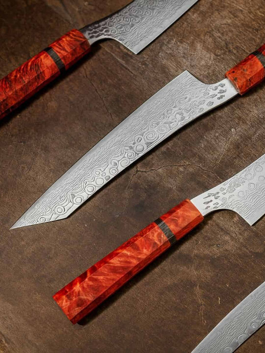 Ryusen Messer Chefkoch aus Damaststahl 24cm