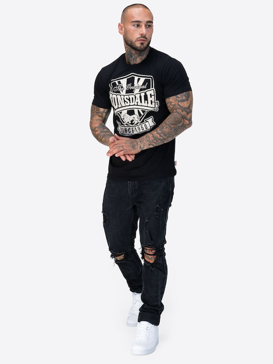 Stalybridge T-shirt Black/ecru