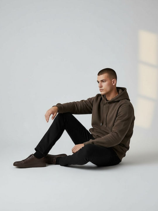 Avoriaz Sweatshirt mit Kapuze Brown