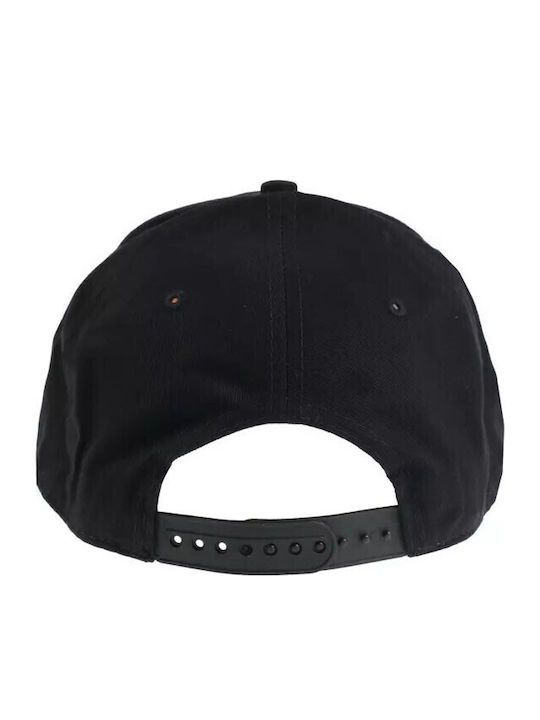 Jimi Hendrix Purple Stencil Logo Baseball Cap Black Jhxcap01pb