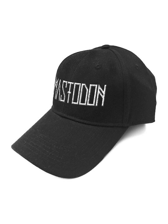 Καπέλο Mastodon Logo Sonic Silver Baseball Cap Black Massscap02b
