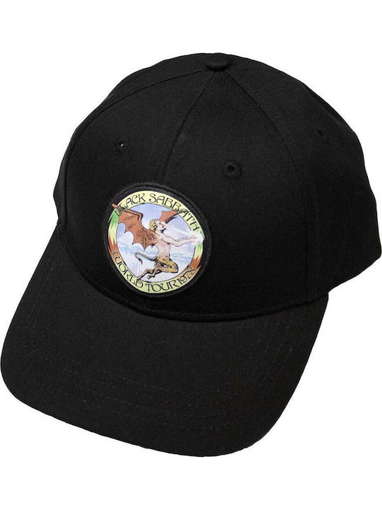 Καπέλο Black Sabbath World Tour 1978 Baseball Cap Black Bscap05b