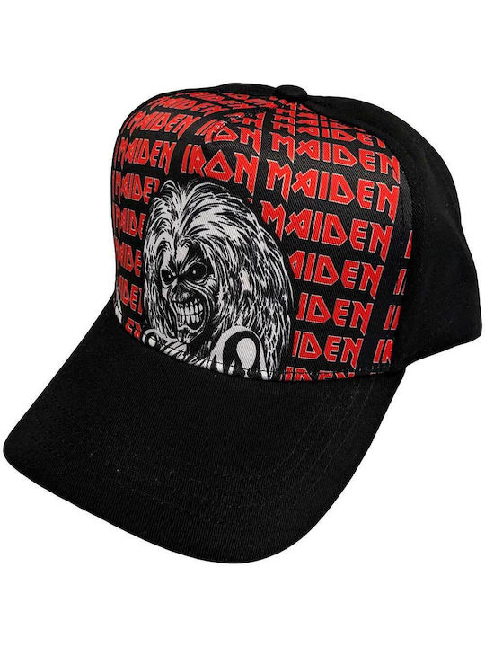 Καπέλο Iron Maiden Eddie Logo Baseball Cap Black Imcap06b