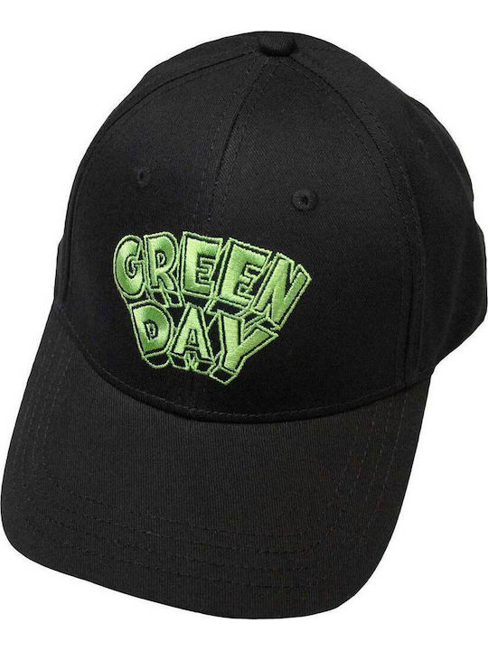 Baseball Cap Green Day Dookie Schwarz Gdcap03b