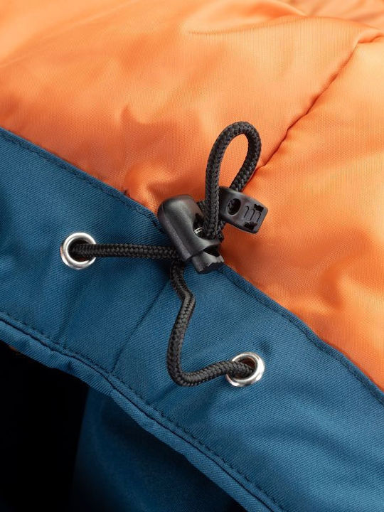 Jacke Puffer Wasserdicht und Winddicht Blau