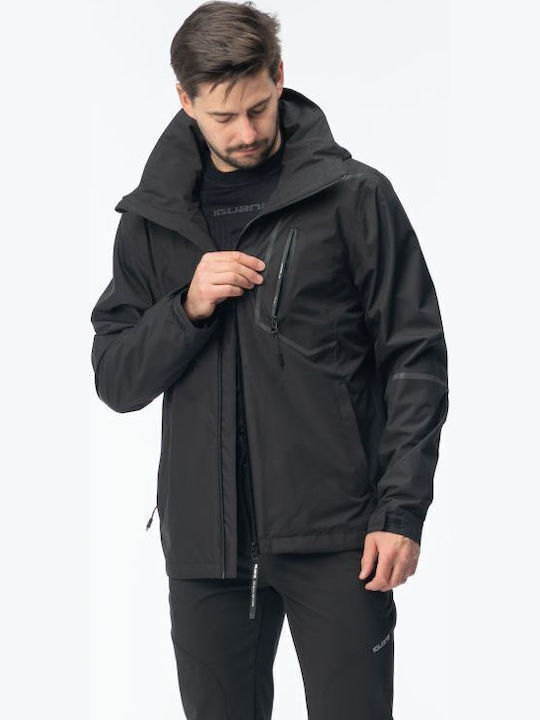 Jacket Waterproof and Windproof Black