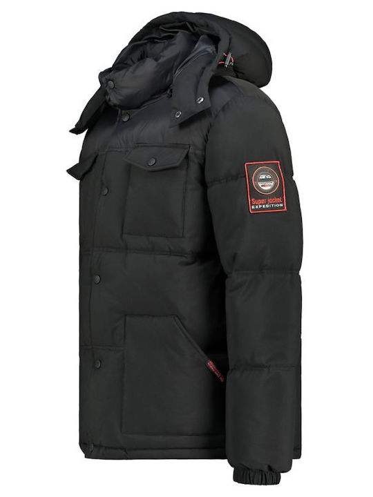 Jacke Wasserdicht Black