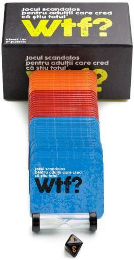 Joc de Societate WTF? pentru 3-8 Jucători 18+ Ani Gameology