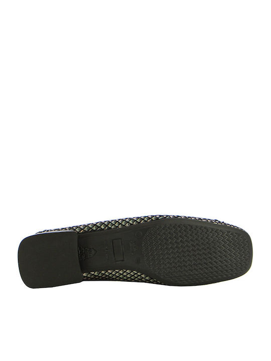 Fabric Ballerinas Gray