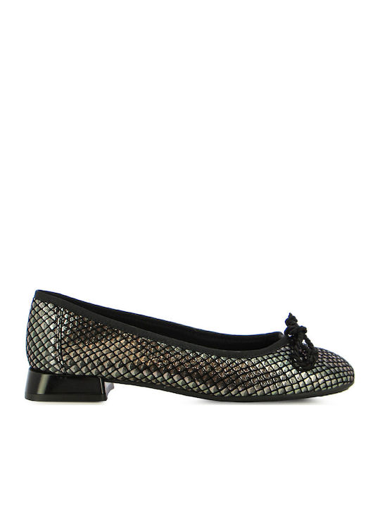 Fabric Ballerinas Gray