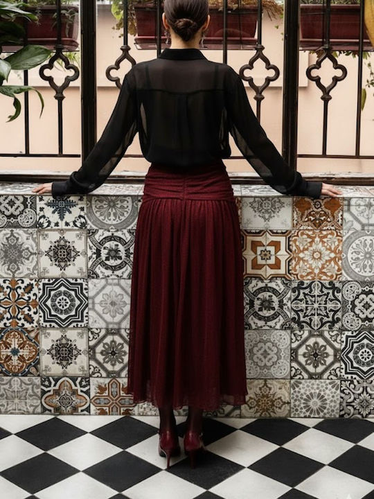 Φούστα Bordeaux