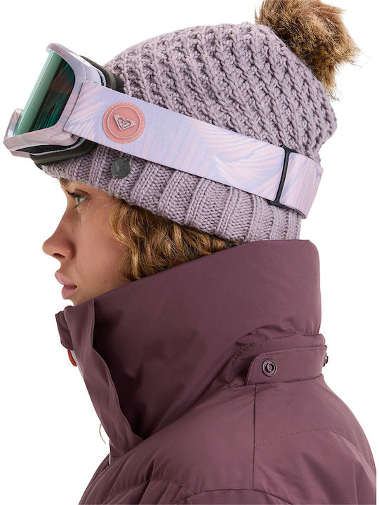Roxy Snowdrift ERJTJ03525-RRF0 Γυναικείο Μπουφάν για Σκι & Snowboard Μπορντό