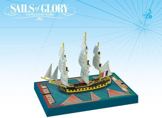 Extensie de Joc Sails of Glory: Ambush 1798 pentru 1-4 Jucători 13+ Ani (EN) Ares Games