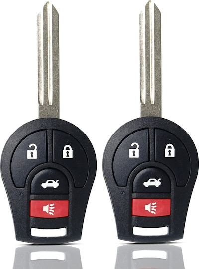 Cheie Auto pentru Nissan X-Trail / Sentra / Altima / Tiida / Însorit / Maxima / 350Z / Murano / Căutător de drumuri / Flotă / Căutare