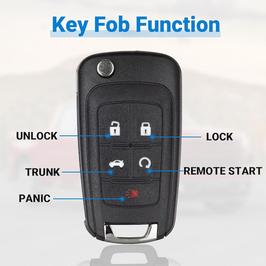 Cheie Auto pentru Chevrolet Captiva / Cruze / Malibu / Orlando / Aveo / Scânteie