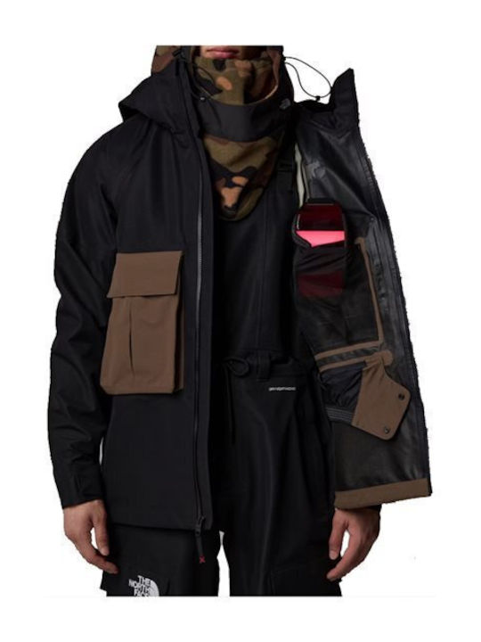 The North Face NF0A87YF4XO Мъжко Яке за Ски и Сноуборд TNF Black/Smoke