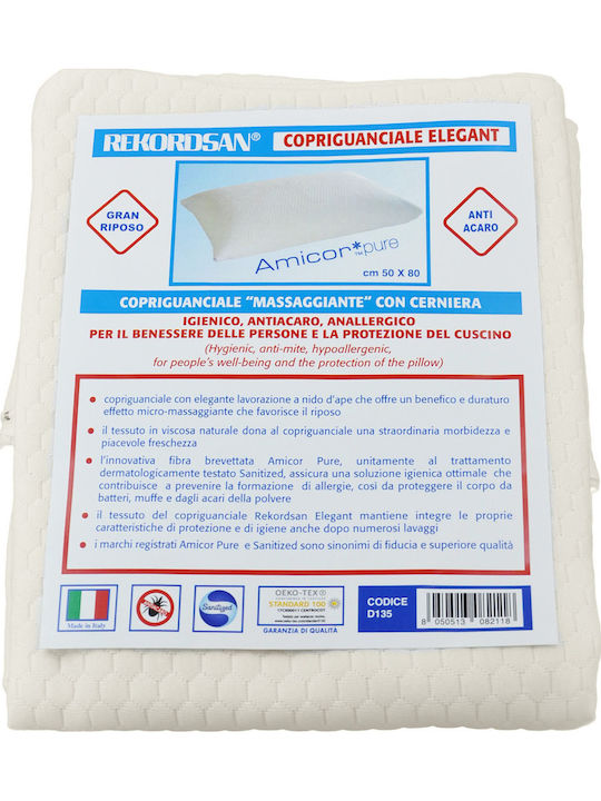 Luropas Anatomic Cotton Bed Pillow 50x80cm