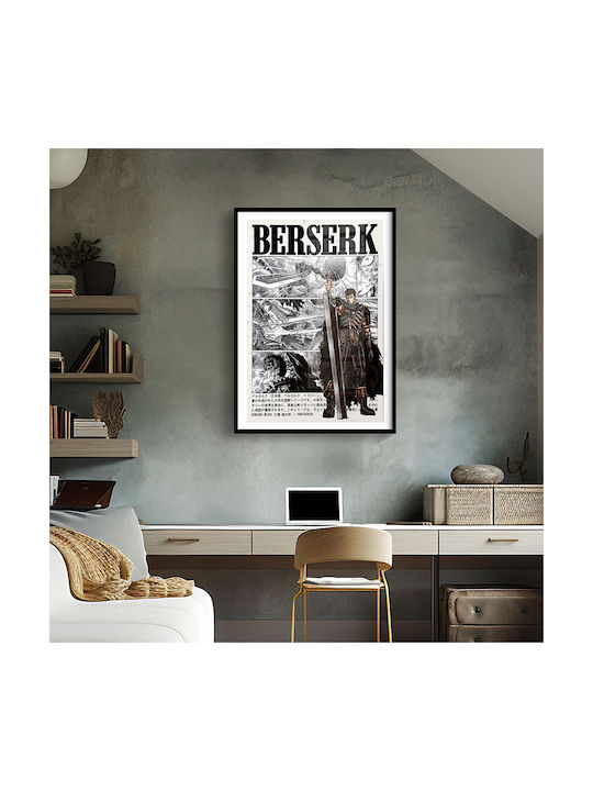 Poster Berserk Guts An130 30cm X 40cm
