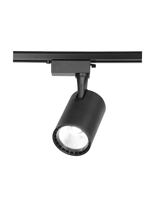 30w LED Студено бяло Спот с 10 Светлини в Черен Цвят
