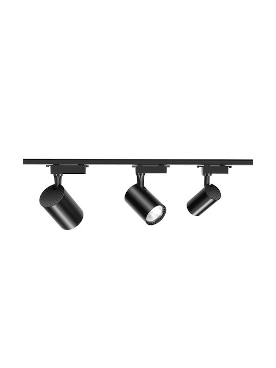 LED Alb Cald Spot cu 10 Lumini în Culoare Negru