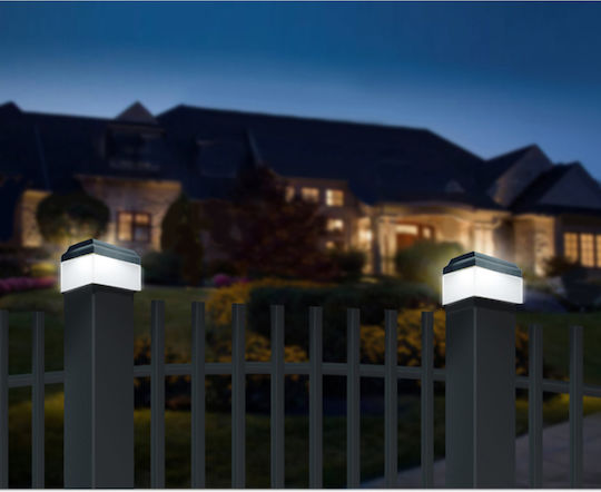 Green Blue Solar Light with Natural White Light 4000K 10cmx10cmx6.3cmcm