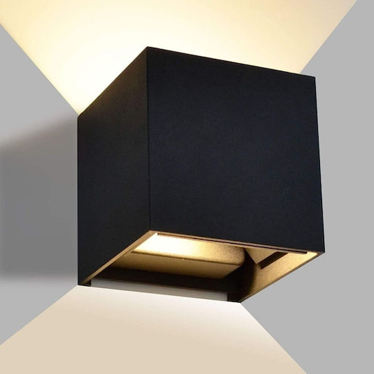 Iluminat Exterior Montat Pe Perete Etanș Led Încorporat 6W 6000K 10x10x10cm Iluminat Exterior Montat Pe Perete Etanș Led Încorporat 6W 6000K 10x10x10cm