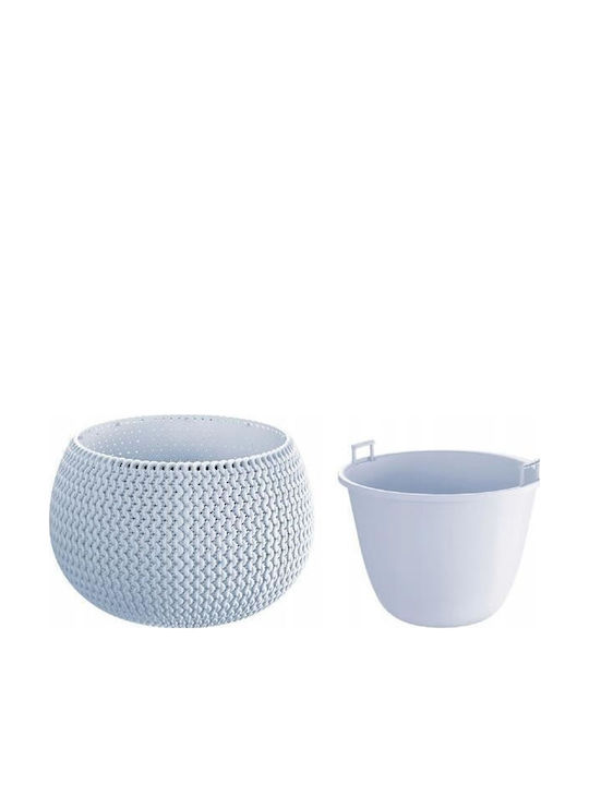 Prosperplast Flower Κασπώ Πλαστικό Μπλε 2τμχ Prosperplast Flower Κασπώ Πλαστικό Μπλε 2τμχ