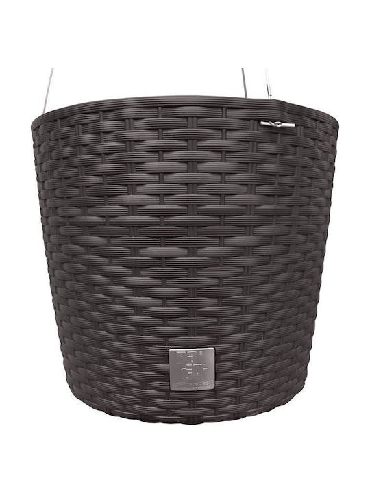 Prosperplast Hängend Übertopf Metall Braun 25.6x25.6εκ.
