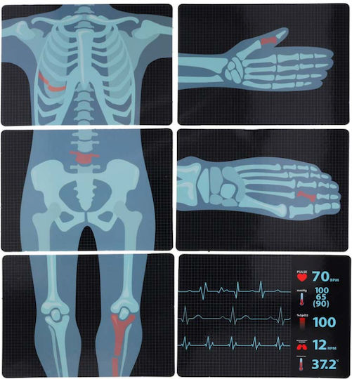 ikonka Children's Medical Set