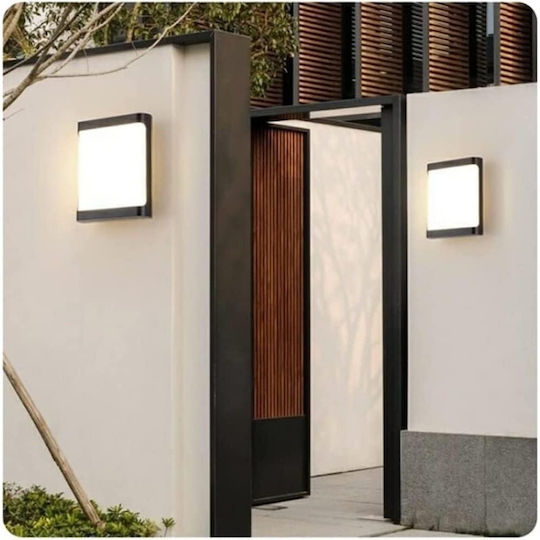 Corp Iluminat Exterior Montat Pe Perete Etanș Led 20W 6500K 20x16x5cm