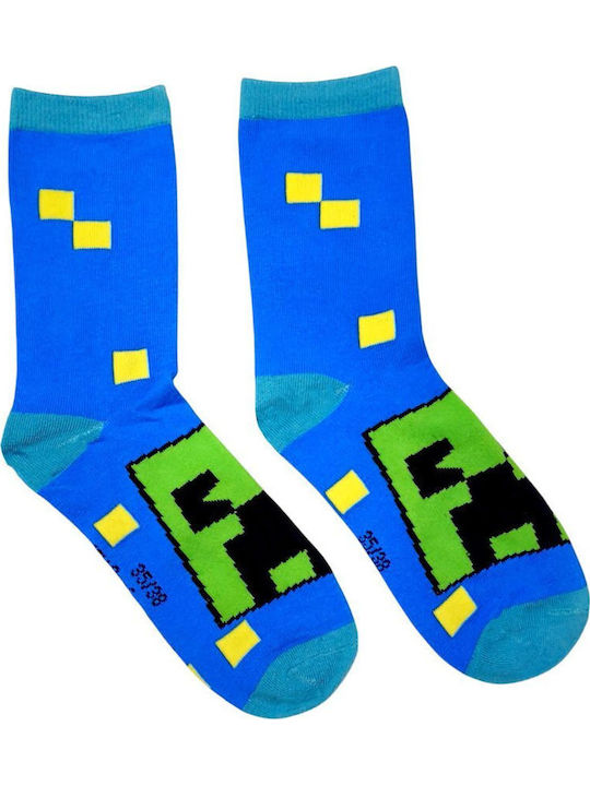 Disney Kids' Socks Minecraft Colorful 3 Pairs
