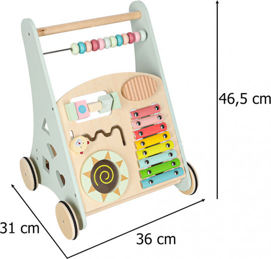 ikonka Ride On Pentru 12+ Luni Cu Sunete Albastre