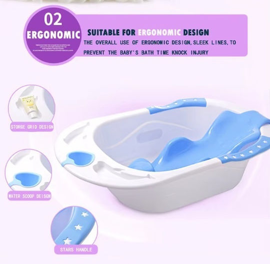 Little Mom Babybadewanne Blau