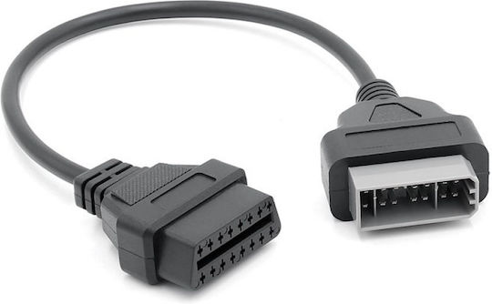 Techstar Cablu Adaptor Auto Nissan 14 Pin La Obd2 16 Pin