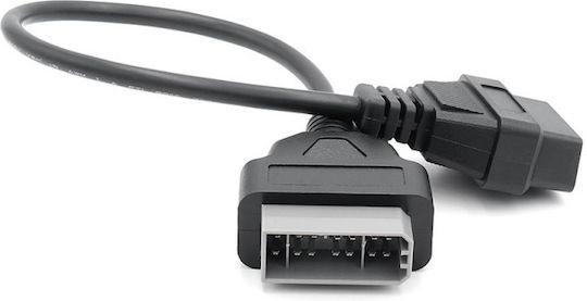 Techstar Cablu Adaptor Auto Nissan 14 Pin La Obd2 16 Pin