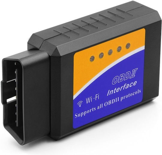 Techstar Obd2 Wifi Диагностичен Интерфейс Elm V1.5 Чип Torque