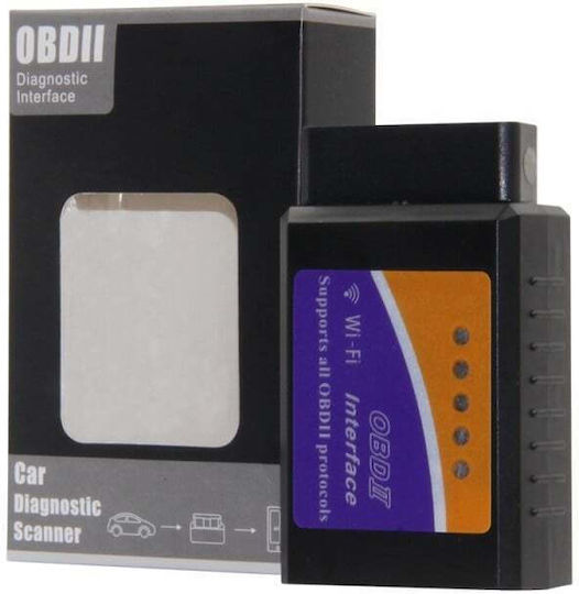 Techstar Obd2 Wifi Диагностичен Интерфейс Elm V1.5 Чип Torque