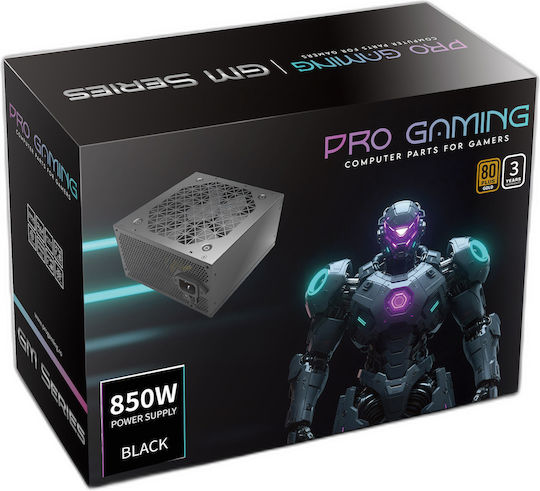 ProGaming 850W Schwarz Computer-Netzteil Vollständig modular 80 Plus Gold (PGPSU850G2)