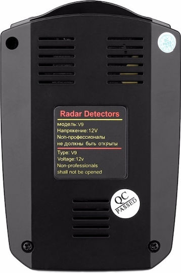 Techstar V9 Car Radar Detector Laser Voice Alert Speed Alarm System K Band Ka Band