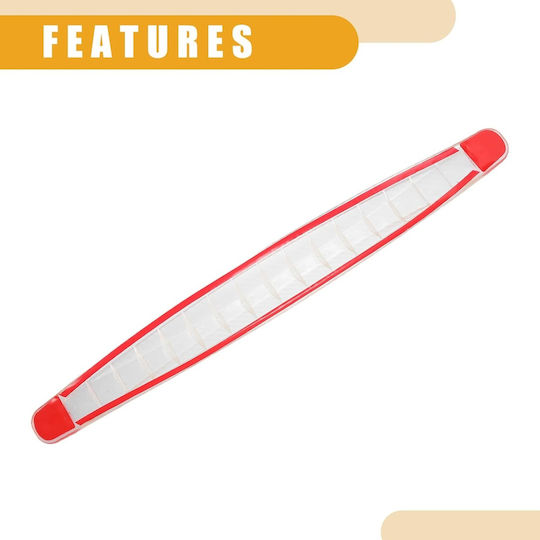 Set 2 Benzi Universale de Protecție Transparentă Pentru Bara și Ușa Mașinii Durabile din PVC Rezistente la Zgârieturi și Impact Autocolante Instalare Rapidă 40x5,2 Cm Set 2 Bucăți