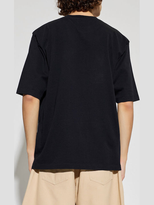 Dsquared2 Men's Undershirts Short-sleeved in Black Color 2Pack