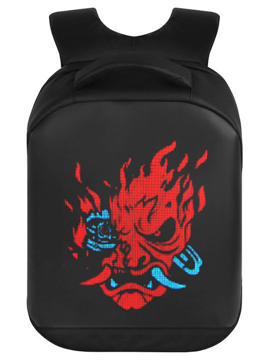 Smart PixOut T3 Rucsac Impermeabil Bluetooth Control Prin Aplicație Text Personalizat Imagini și GIF-uri