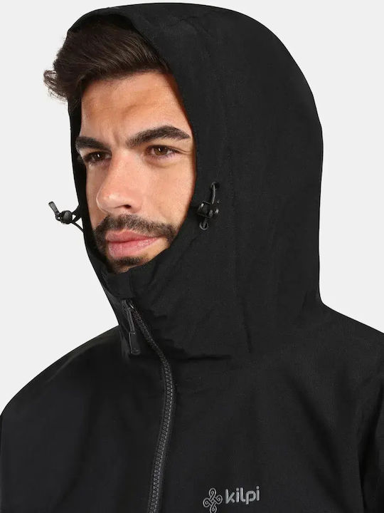 Μπουφάν Αδιάβροχο Black