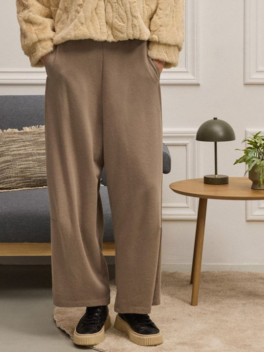 Γυναικείο Υφασμάτινο Παντελόνι Beige
