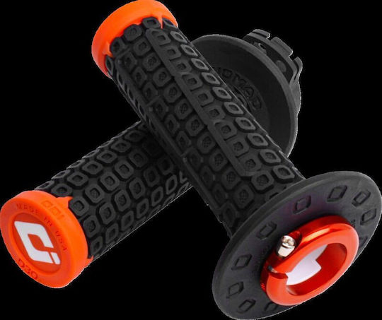 Odi Grip Handlebar 22mm Nomad Cam Flange Universal Waffle Medium H36ndbo Black