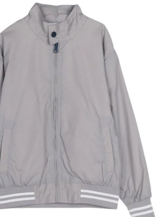 Kinder Bomber Jacke Grau
