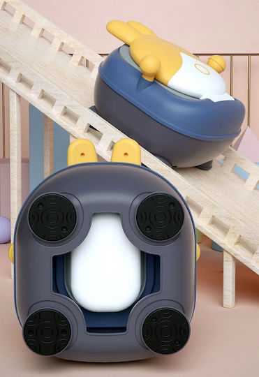 Little Mom Potty Vas cu Capac Albastru