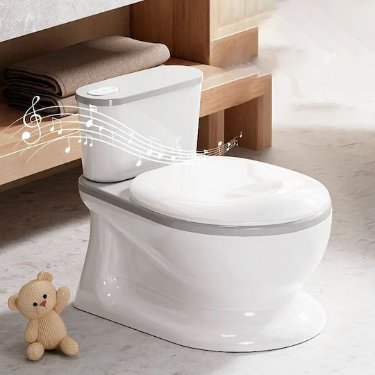 Little Mom Potty Vas cu Sunete & Capac Roz