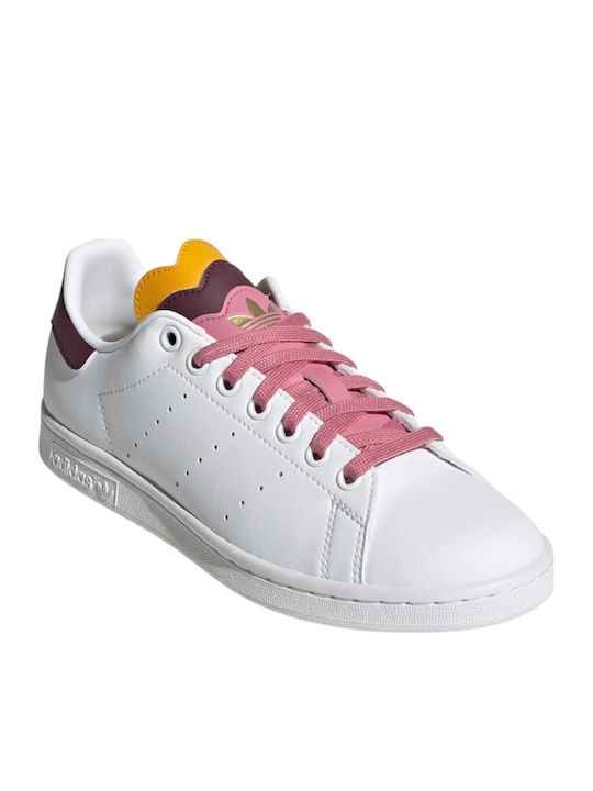 Stan Smith Γυναικεία Sneakers Cloud White / Rose Tone / Semi Solar Gold