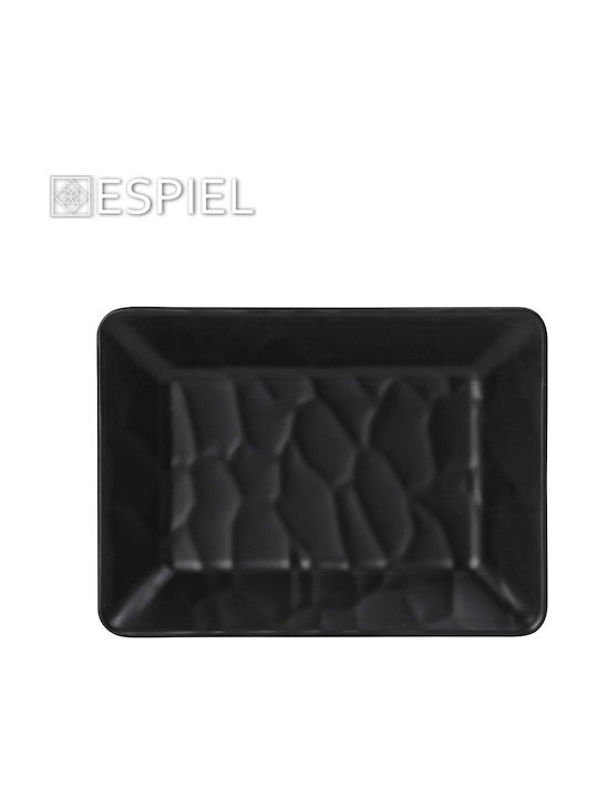 Espiel Чиния Супа от Меламин Черен 21см 6бр
